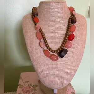 Elegant Multi-Color Beaded Necklace